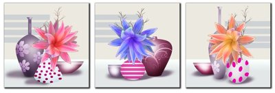 Tải file File tranh bình hoa BHY107 (ảnh gốc) in gạch 3D