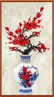 File tranh File tranh bình hoa BHY194 (ảnh gốc) không bị mờ