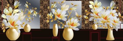 File tranh File tranh bình hoa BHY280 (bản gốc) treo quán cafe