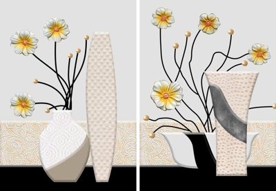 File in ấn File tranh bình hoa BHY338 (bản gốc) từ file gốc