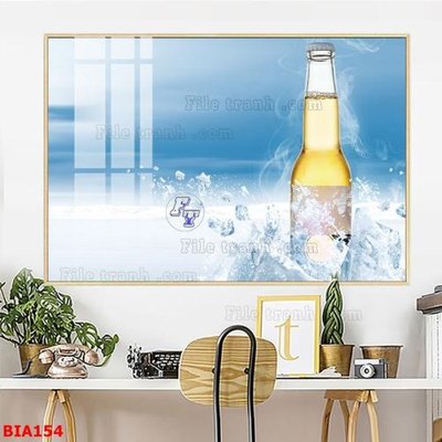 Tải về hình ảnh gốc Tranh quán bia nhậu BIA154 sắc nét