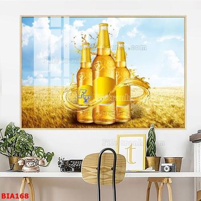Tải file gốc Tranh quán bia nhậu BIA168 (bản PSD) gốc