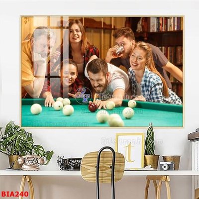 File in trần Tranh quán bia nhậu BIA240 (bản gốc) mây trời