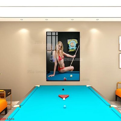 Tải file File tranh quán bida bi-a BILLARD BIDA516 (gốc) in ấn chất lượng
