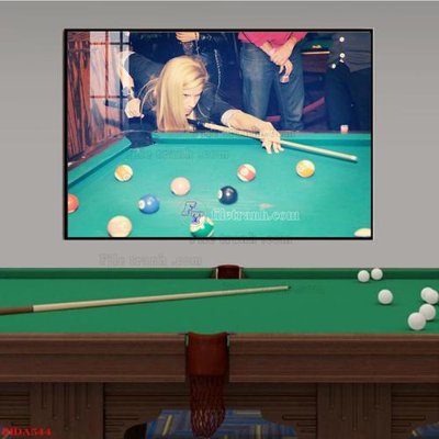 File ảnh File tranh quán bida bi-a BILLARD BIDA544 (gốc) dùng in Pano