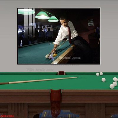 File gốc File tranh quán bida bi-a BILLARD BIDA584 (thiết kế) cho in ấn
