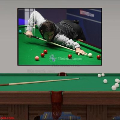 File tranh PSD File tranh quán bida bi-a BILLARD BIDA586 chất lượng cao