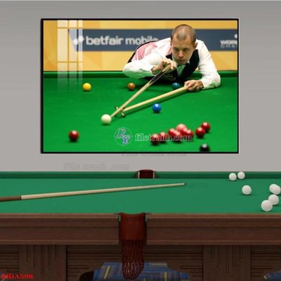 Ảnh gốc file in lụa File tranh quán bida bi-a BILLARD BIDA598 chi tiết