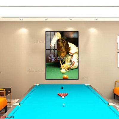 Tải file File tranh quán bida bi-a BILLARD BIDA655 (gốc) làm file quảng cáo