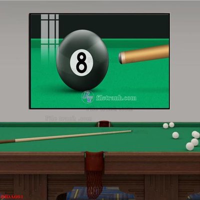 Cung cấp file tranh gốc File tranh quán bida bi-a BILLARD BIDA661 độc quyền