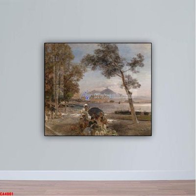 Tải file Tranh sơn dầu phong cảnh châu âu CA4001 (ảnh gốc) in tranh kính