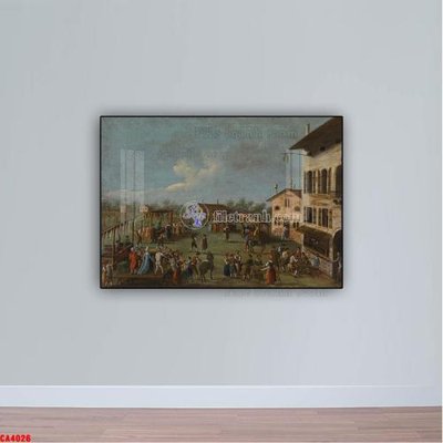 File PSD Tranh sơn dầu phong cảnh châu âu CA4026 (gốc) nhiều lớp (multi-layer)