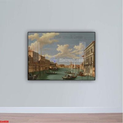 Tải file gốc Tranh sơn dầu phong cảnh châu âu CA4038 (bản PSD) đầy đủ layer