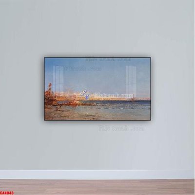 Hình ảnh gốc Tranh sơn dầu phong cảnh châu âu CA4043 (để in khổ lớn)