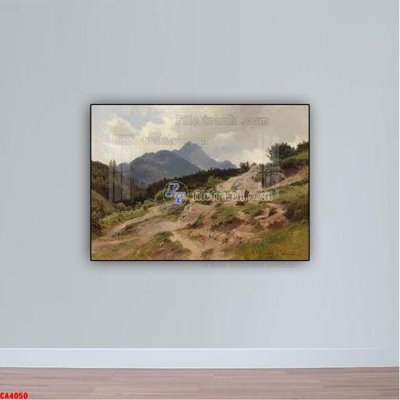 File tranh ảnh gốc Tranh sơn dầu phong cảnh châu âu CA4050 dùng cho in khổ lớn