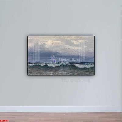 File gốc Tranh sơn dầu phong cảnh châu âu CA4071 (in 3D) cho trang trí