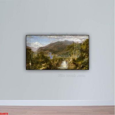Tải file Tranh sơn dầu phong cảnh châu âu CA4073 (gốc) in nhanh