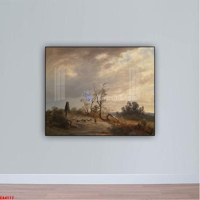 Tải file gốc Tranh sơn dầu phong cảnh châu âu CA4117 (bản PSD) đầy đủ layer