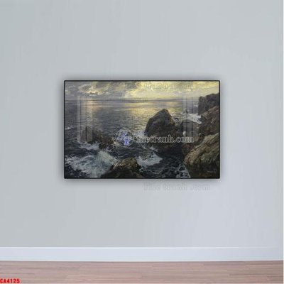 File tranh Tranh sơn dầu phong cảnh châu âu CA4125 (gốc) chủ đề tĩnh vật