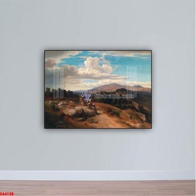 Tải file Tranh sơn dầu phong cảnh châu âu CA4138 (gốc) in trên mọi chất liệu