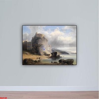 File gốc Tranh sơn dầu phong cảnh châu âu CA4142 (cho in ấn) từ Filetranh.com