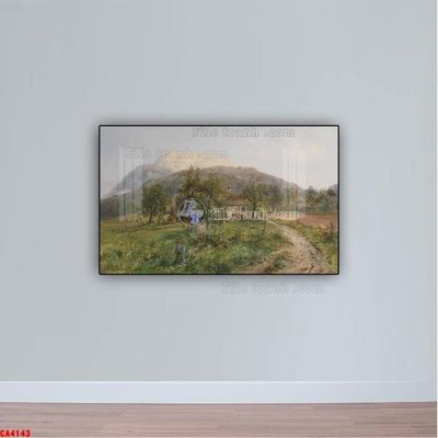 File ảnh Tranh sơn dầu phong cảnh châu âu CA4143 (gốc) cho trang trí nội thất