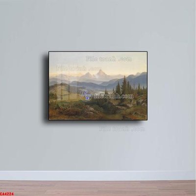 Tải file Tranh sơn dầu phong cảnh châu âu CA4224 (ảnh gốc) độ phân giải 300dpi