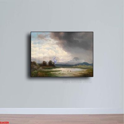 File ảnh gốc Tranh sơn dầu phong cảnh châu âu CA4339 không vỡ nét