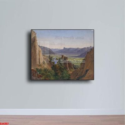 Tải file Tranh sơn dầu phong cảnh châu âu CA4357 (gốc) làm file quảng cáo