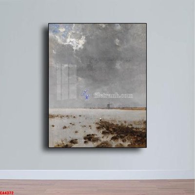 File tranh Tranh sơn dầu phong cảnh châu âu CA4372 (gốc) chủ đề động vật