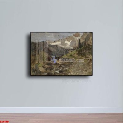 Tải xuống file tranh gốc Tranh sơn dầu phong cảnh châu âu CA4449 (PSD/TIFF)