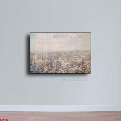 File gốc Tranh sơn dầu phong cảnh châu âu CA4463 (PSD/TIFF) độ phân giải cao