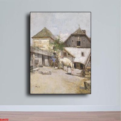 Tải file gốc Tranh sơn dầu phong cảnh châu âu CA4472 (bản PSD) gốc