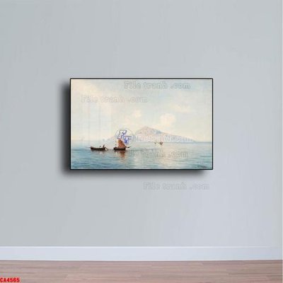 File in ấn Tranh sơn dầu phong cảnh châu âu CA4565 (bản gốc) sắc nét