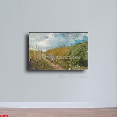 File tranh gốc Tranh sơn dầu phong cảnh châu âu CA4696 (bản đẹp) độc quyền
