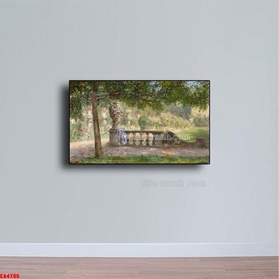 Tải file Tranh sơn dầu phong cảnh châu âu CA4705 (PSD) cho in tranh 3D