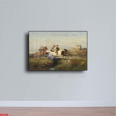 File gốc Tranh sơn dầu phong cảnh châu âu CA4743 (PNG) nền trong suốt