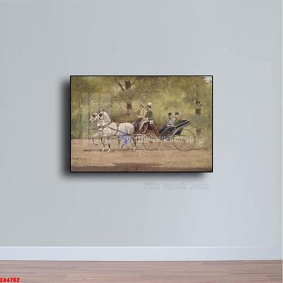 File gốc Tranh sơn dầu phong cảnh châu âu CA4762 (in lụa) tranh thuận buồm