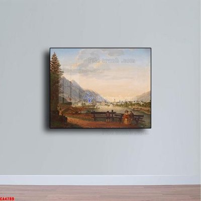 Download file gốc Tranh sơn dầu phong cảnh châu âu CA4789 (in mica) logo