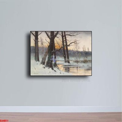 File tranh gốc Tranh sơn dầu phong cảnh châu âu CA4811 (bản đẹp) độc quyền