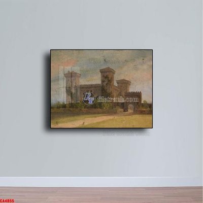 File tranh Tranh sơn dầu phong cảnh châu âu CA4855 (ảnh gốc) in trần xuyên sáng