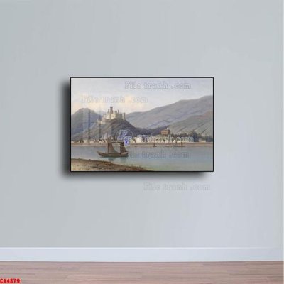 Tải file Tranh sơn dầu phong cảnh châu âu CA4879 (gốc) làm file quảng cáo