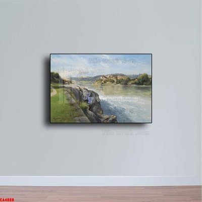 Download file gốc Tranh sơn dầu phong cảnh châu âu CA4888 (in mica) logo