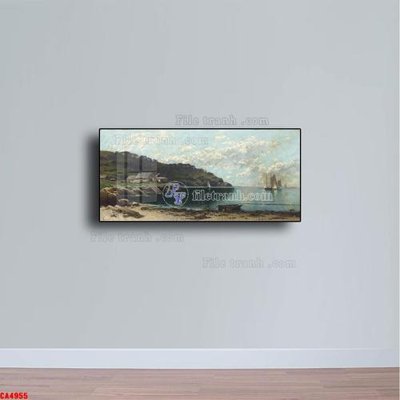 Tải file gốc Tranh sơn dầu phong cảnh châu âu CA4955 (in bạt) quảng cáo