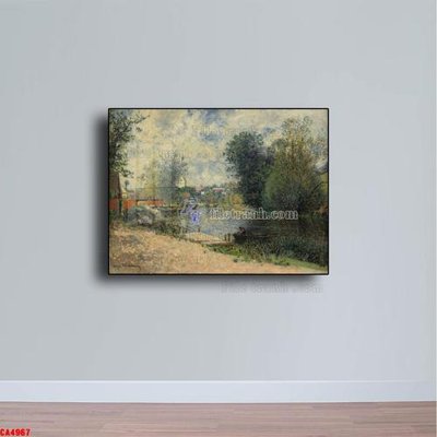 Tải file Tranh sơn dầu phong cảnh châu âu CA4967 (gốc) in ấn ngay lập tức