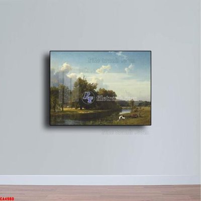 File gốc Tranh sơn dầu phong cảnh châu âu CA4980 (phong cách) cổ điển