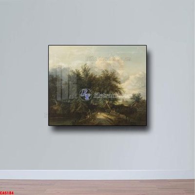 File PSD Tranh sơn dầu phong cảnh châu âu CA5184 (bản gốc) chất lượng nhất
