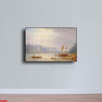 Download file gốc Tranh sơn dầu phong cảnh châu âu CA5256 (in mica) 3D