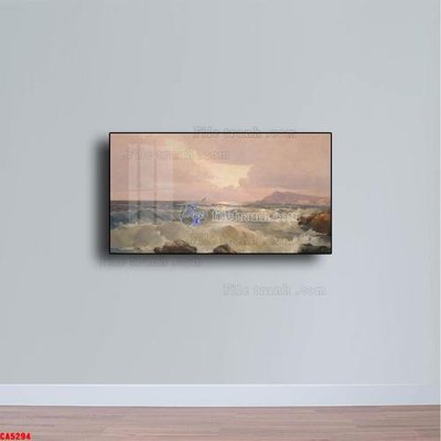 File in ấn Tranh sơn dầu phong cảnh châu âu CA5294 (bản gốc) từ file gốc