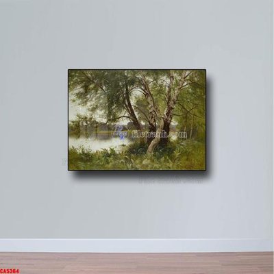 File gốc Tranh sơn dầu phong cảnh châu âu CA5364 (chủ đề hiện đại) trang trí